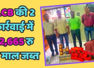 अवैध सुगंधित तंबाकू बेचनेवालों पर स्थानिक अपराध शाखा की 2 कार्रवाई में 62,665 रु का माल जब्त