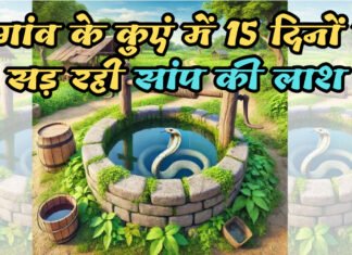 …गांव के कुएं में 15 दिनों से सड़ रही सांप की लाश दूषित जलस्त्रोत की समस्या हल करने में प्रशासन व जनप्रतिनिधि नाकाम
