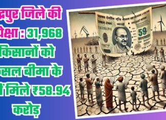 चंद्रपुर जिले की उपेक्षा : 31,968 किसानों को फसल बीमा के नहीं मिले ₹58.94 करोड़
