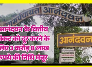 आनंदवन के आर्थिक संकट को दूर करने के लिए 3 करोड़ 8 लाख रुपये की निधि मंजूर वित्त मंत्री अजीत पवार ने कुष्ठ रोगियों और दिव्यांगों के लिए धनराशि तत्काल वितरित करने के दिए निर्देश