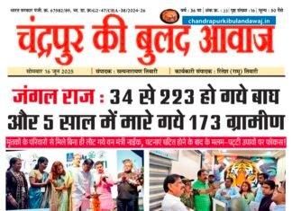 ईपेपर 16 जून 2025 : चंद्रपुर की बुलंद आवाज
