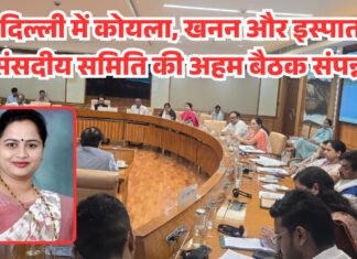 नई दिल्ली में कोयला, खनन और इस्पात पर संसदीय समिति की अहम बैठक संपन्न