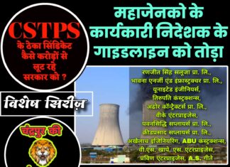 महाजेनको के कार्यकारी निदेशक के गाइडलाइन को तोड़ा