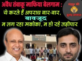 अवैध तंबाकू माफिया बेलगाम : ये करते हैं अपराध बार-बार, बावजूद न लग रहा मकोका – न हो रहे तड़ीपार